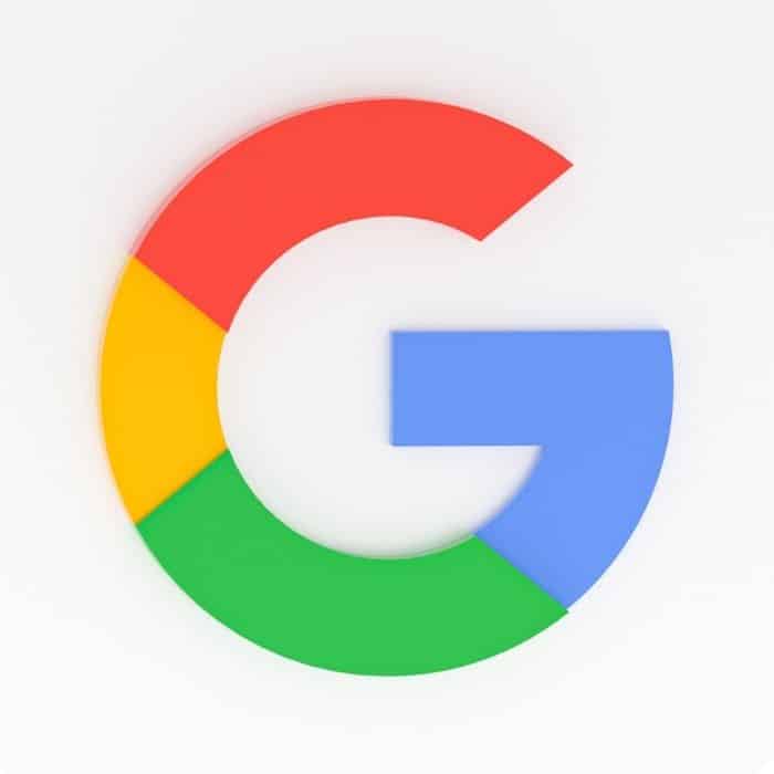 Logo Google utilisé pour illustrer la visibilité locale et le référencement sur Google Business Profile.