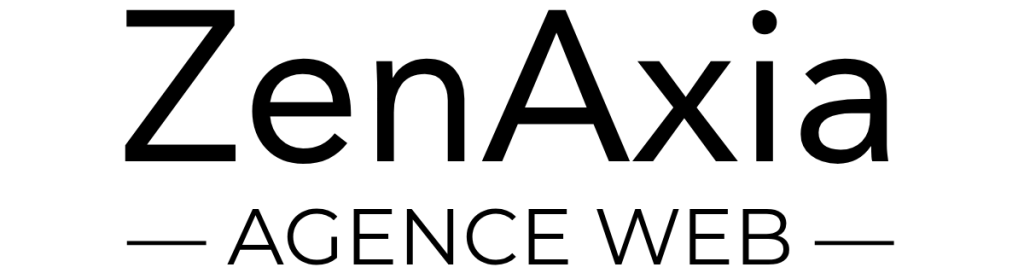 Logo de ZenAxia, agence web spécialisée dans la création de sites internet pour artisans et professionnels locaux.